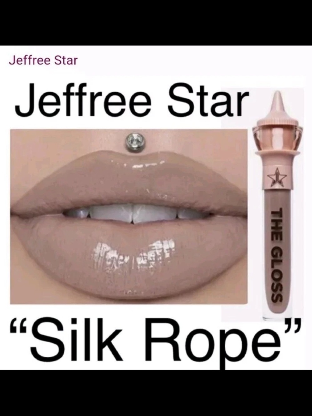 Silk Rope Jeffree Star Cosmetics The Gloss